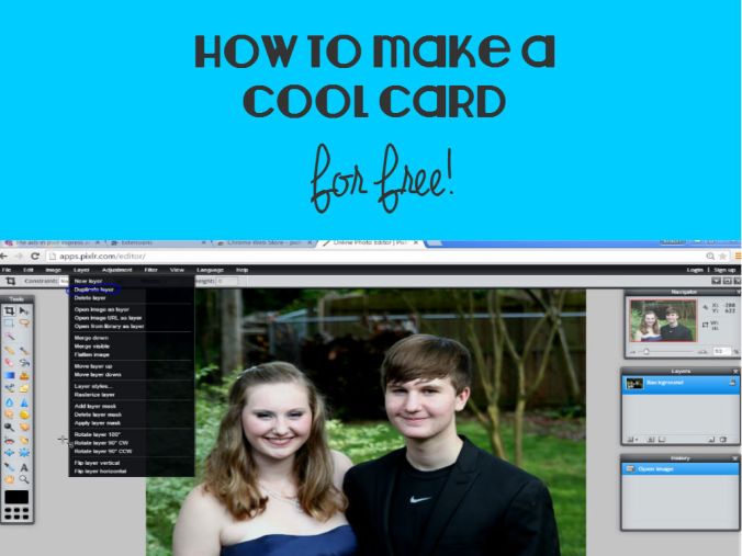 make a card
